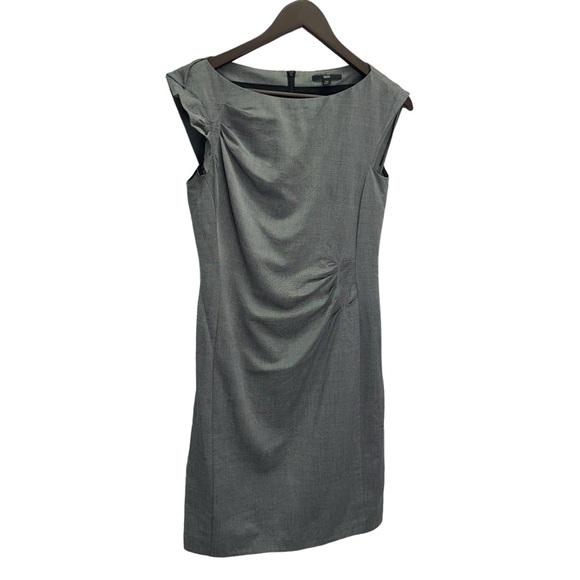 Hugo Boss Daperla Midi Dress Grey Size S - Picture 4 of 10